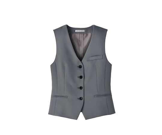 FACE レディスベスト グレー 15G FV1313L-2 15G 1枚（ご注文単位1枚）【直送品】