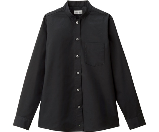 ボンマックス レディススタンドカラー長袖ブラウス ブラック 13G FB4046L-16 13G 1枚（ご注文単位1枚）【直送品】