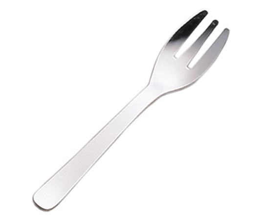 エムテートリマツ 18-0幼児用フォーク 3本刃(穴無) ミニ 128mm  1個（ご注文単位1個）【直送品】