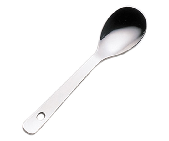 エムテートリマツ 18-0幼児用スプーン(穴明) ミニ 127mm  1個（ご注文単位1個）【直送品】