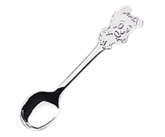 エムテートリマツ ワンワン先丸スプーン(無地)  1個（ご注文単位1個）【直送品】