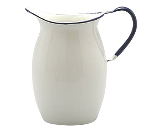 野田琺瑯 琺瑯ピッチャー 紺縁 HP-15 475213 1個（ご注文単位1個）【直送品】