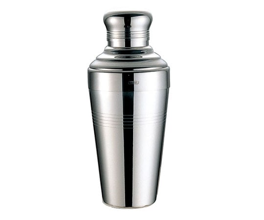 三宝産業（YUKIWA） UK 18-8バロンカクテルシェーカー(丸キャップ)A510mL 171201 1個（ご注文単位1個）【直送品】