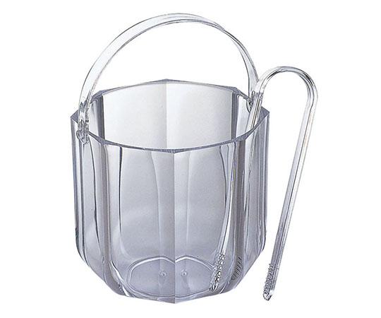 佐藤金属興業 アクリルアイスペール(トング付) 470301 1個(ご注文単位1個)【直送品】