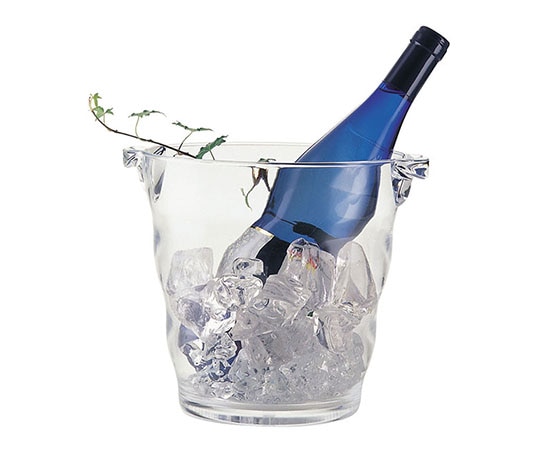 佐藤金属興業 アクリルワインクーラー ウェーブ 470291 1個（ご注文単位1個）【直送品】