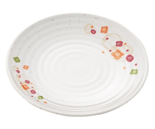 エンテック 丸皿(中) 和華(ほのか) HO-13 1個（ご注文単位1個）【直送品】