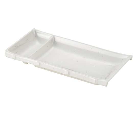 エンテック シンプル食器 角仕切皿 マーブル SP-32M 1個（ご注文単位1個）【直送品】