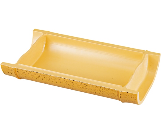 福井クラフト 越前ゴマ竹(浅)盛器 54300075 1個（ご注文単位1個）【直送品】