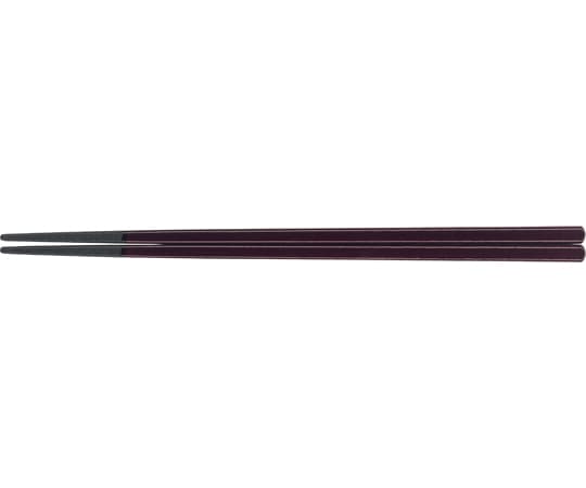 福井クラフト G-PET 22.5cm 四角あじさい柄箸 チーク 90043644 1個（ご注文単位1個）【直送品】