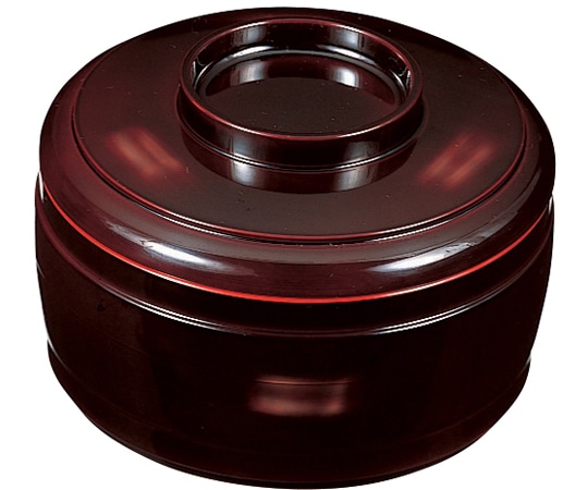 福井クラフト 糸巻丸重 溜曙(蓋親)親内塗り 44132415 1個(ご注文単位1個)【直送品】