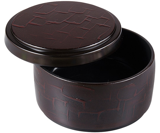 福井クラフト 太鼓丸重 油彩漆刻内黒塗 74012935 1個(ご注文単位1個)【直送品】