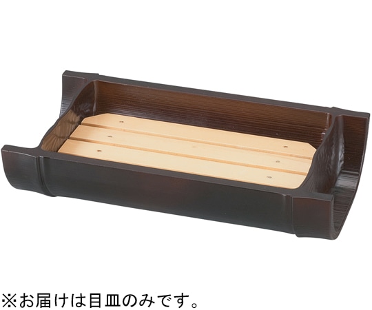 福井クラフト 越前竹盛器用木製目皿161*90*16 50000200 1個（ご注文単位1個）【直送品】