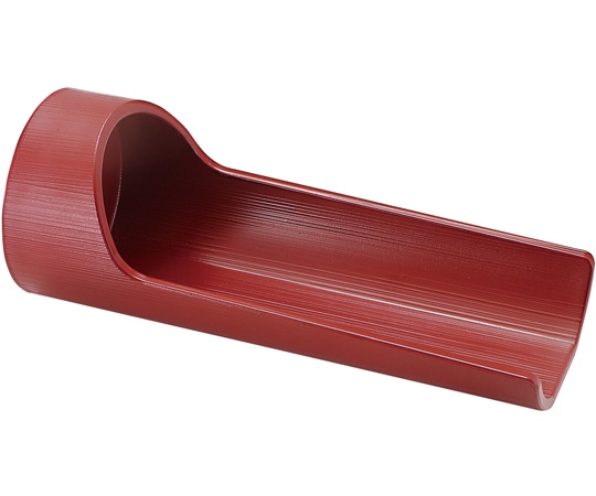 福井クラフト ハス切り竹皿 吟朱塗 51361260 1個（ご注文単位1個）【直送品】