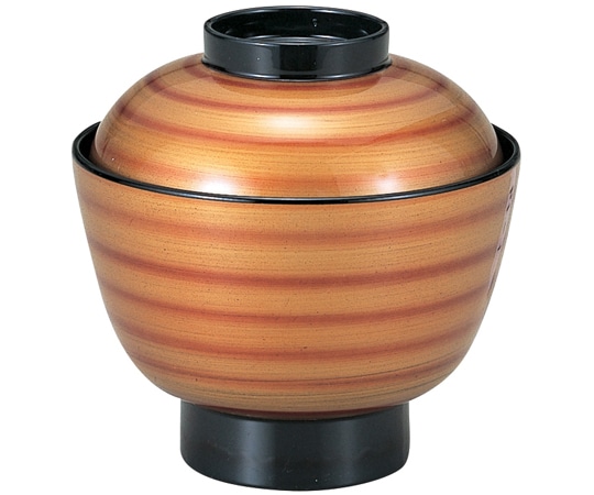 福井クラフト 積楽無地椀 アップルライン 12017140 1個（ご注文単位1個）【直送品】