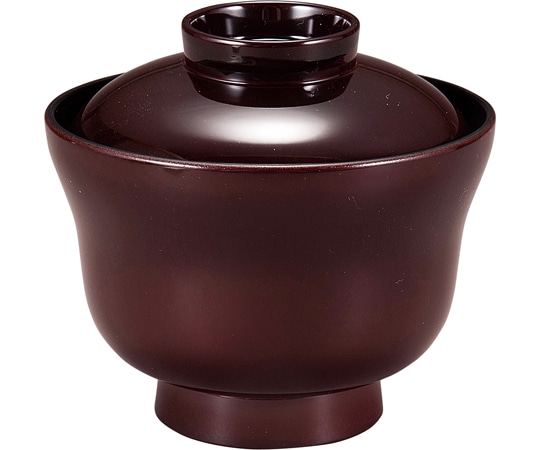 福井クラフト 耐熱3.5寸 かすみ椀 溜内黒 30044810 1個（ご注文単位1個）【直送品】