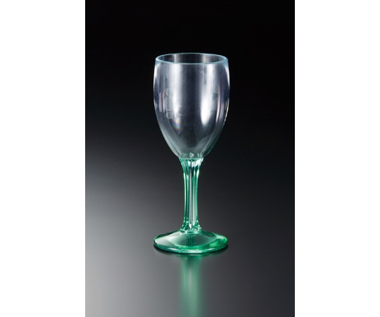 福井クラフト シェリーグラス グリーンボカシ 81017486 1個（ご注文単位1個）【直送品】