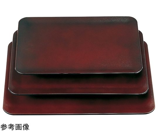 福井クラフト 耐熱A)尺2 寿盆 溜SLタタキ 裏黒塗 15233240 1個（ご注文単位1個）【直送品】