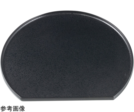 福井クラフト 尺3 隅丸半月盆 黒乾漆クリアータタキ 15151920 1個（ご注文単位1個）【直送品】