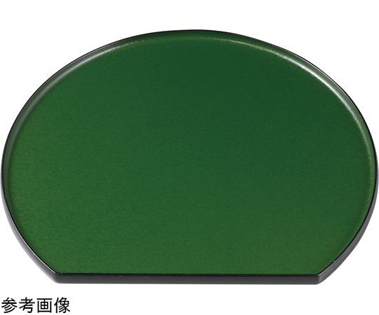 福井クラフト 尺3 隅丸半月盆 グリーン乾漆クリアータタキ 15151940 1個（ご注文単位1個）【直送品】