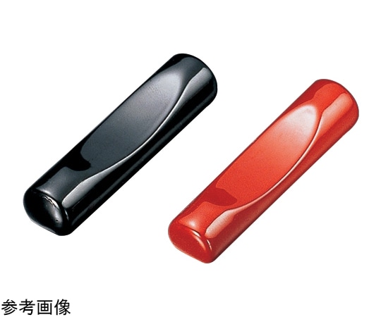 福井クラフト 木製枕型箸置 朱漆塗 82813240 1個（ご注文単位1個）【直送品】