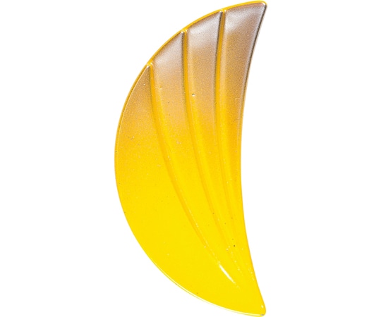 福井クラフト エンジェル箸置き イエローぼかし裏黒 12018250 1個（ご注文単位1個）【直送品】