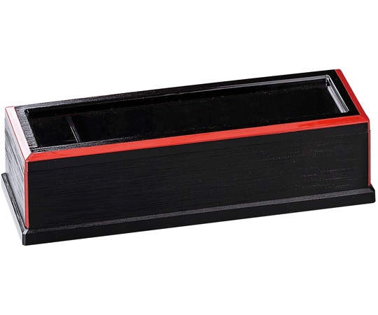 福井クラフト 元禄箸箱 黒渕朱(ヨジ入付 82013570 1個（ご注文単位1個）【直送品】