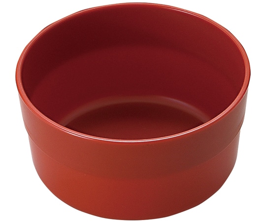 福井クラフト 5.0寸 角重用丸ブロック仕切 朱 93019061 1個（ご注文単位1個）【直送品】