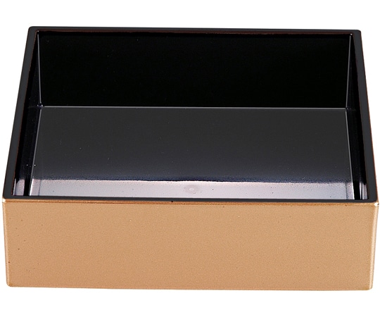 福井クラフト 尺0寸 長角システムオードブル 中子1個 金内黒 21003760 1個（ご注文単位1個）【直送品】