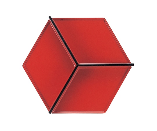 福井クラフト 7寸 六角弁当用Y仕切 朱天黒 70011540 1個（ご注文単位1個）【直送品】