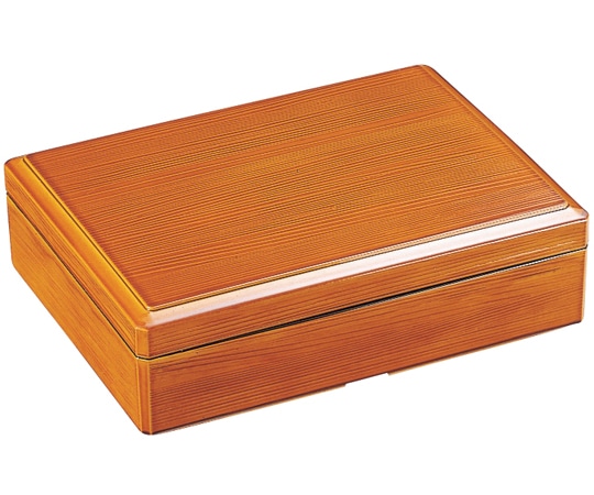 福井クラフト 8寸 ヘゲ目重 春慶内黒塗(蓋親) 42021240 1個（ご注文単位1個）【直送品】