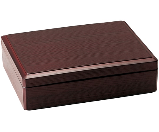 福井クラフト 8寸 ヘギ目重 新溜内黒塗 70014255 1個（ご注文単位1個）【直送品】