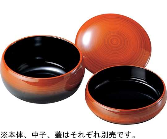 福井クラフト 6寸 タイコ鉢 ルミナス/(蓋) 38191343 1個（ご注文単位1個）【直送品】