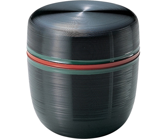 福井クラフト 千筋ナツメ弁当 黒朱・緑ひも内朱 39010820 1個（ご注文単位1個）【直送品】