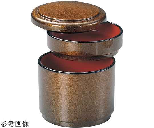 福井クラフト 筒型飯器 梨地内朱(深一段 39010110 1個（ご注文単位1個）【直送品】