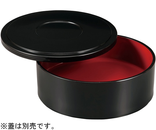 福井クラフト 7寸 冷麺 黒内朱 深鉢 40431300 1個（ご注文単位1個）【直送品】