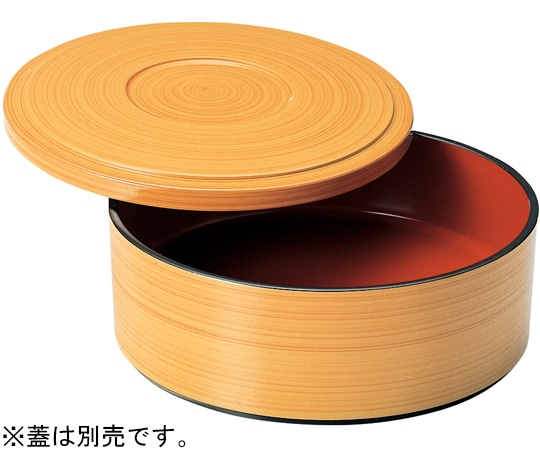 福井クラフト 7寸 冷麺深鉢 白木内朱(本体) 45151000 1個（ご注文単位1個）【直送品】