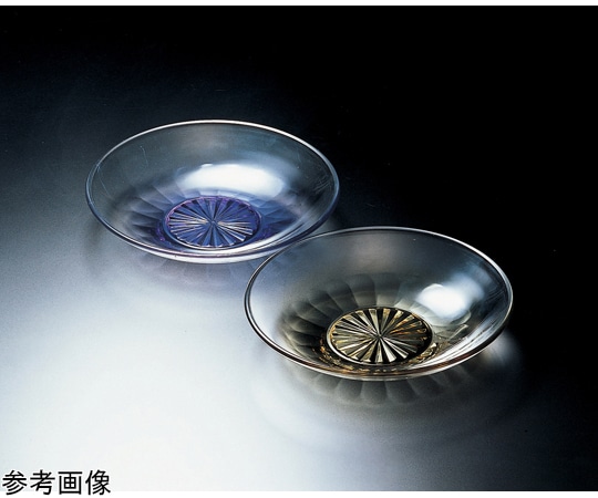 福井クラフト 7.5寸 菊カット冷麺皿 ブルー 85020430 1個（ご注文単位1個）【直送品】