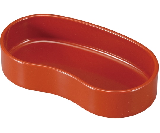 福井クラフト 5.5寸 浅型双輪盛鉢(浅)柿朱 51272469 1個（ご注文単位1個）【直送品】