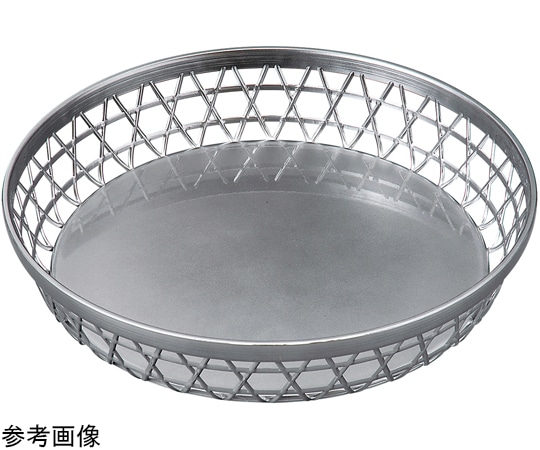 福井クラフト ABS9寸 竹丸かご 銀透 41321810 1個（ご注文単位1個）【直送品】