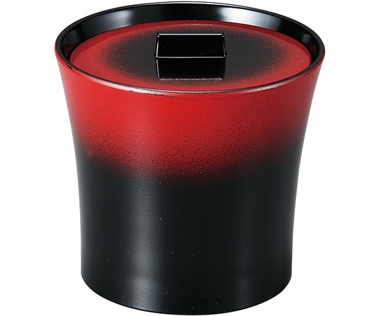 福井クラフト 水仙飯器 朱ぼかし 37002250 1個（ご注文単位1個）【直送品】