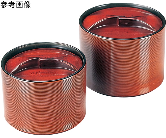 福井クラフト TA式部飯器(小)研出木目(内黒) 33102260 1個（ご注文単位1個）【直送品】