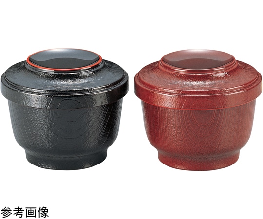 福井クラフト 富士型飯器 栃(内朱) 39860510 1個（ご注文単位1個）【直送品】