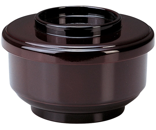 福井クラフト TA無地割子 溜内朱(親天黒) 12025940 1個（ご注文単位1個）【直送品】