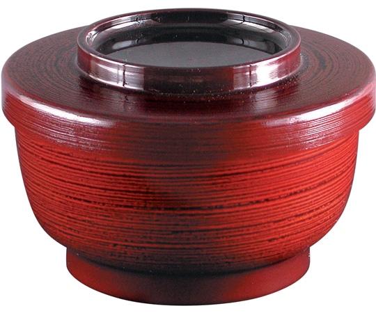 福井クラフト TA保温割子飯器 溜羽ケ目内朱 38012210 1個（ご注文単位1個）【直送品】