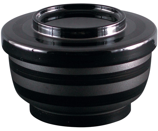 福井クラフト TA保温割子飯器 黒銀彩 36920810 1個（ご注文単位1個）【直送品】