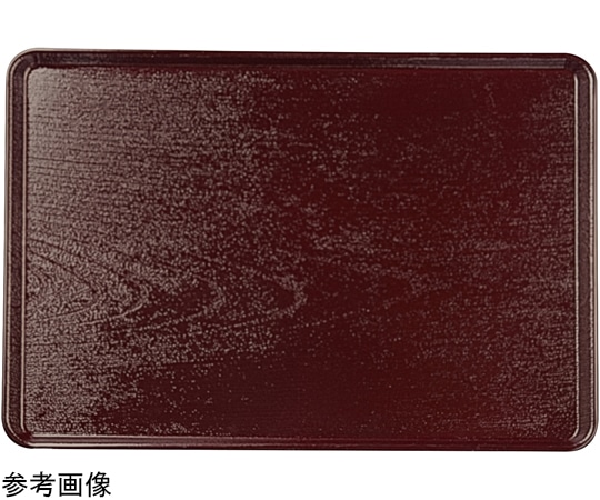 福井クラフト 耐熱AP)47.2cm 長角トレー 艶消新溜 51366330 1個（ご注文単位1個）【直送品】