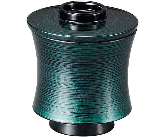 福井クラフト 糸巻小吸物椀(蓋親)エメラルドライン 37001150 1個（ご注文単位1個）【直送品】