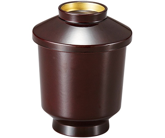 福井クラフト 切立はし洗椀 溜内黒/高台内金 37001155 1個（ご注文単位1個）【直送品】