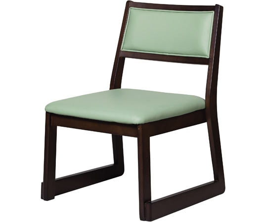 福井クラフト 都高座椅子(レザー・若草) 11000115 1個（ご注文単位1個）【直送品】