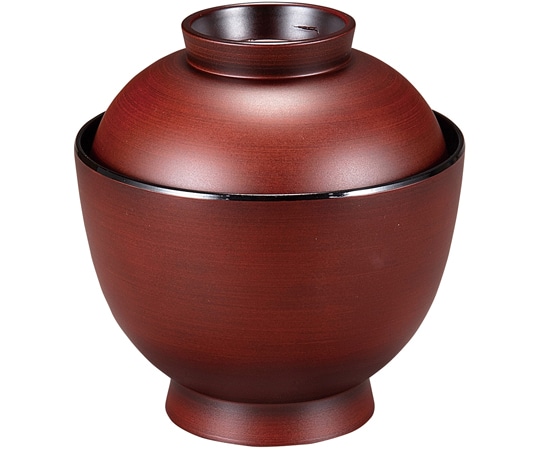 福井クラフト 耐熱3.2寸 玉子椀 梅茶かすみ内黒 30044560 1個（ご注文単位1個）【直送品】